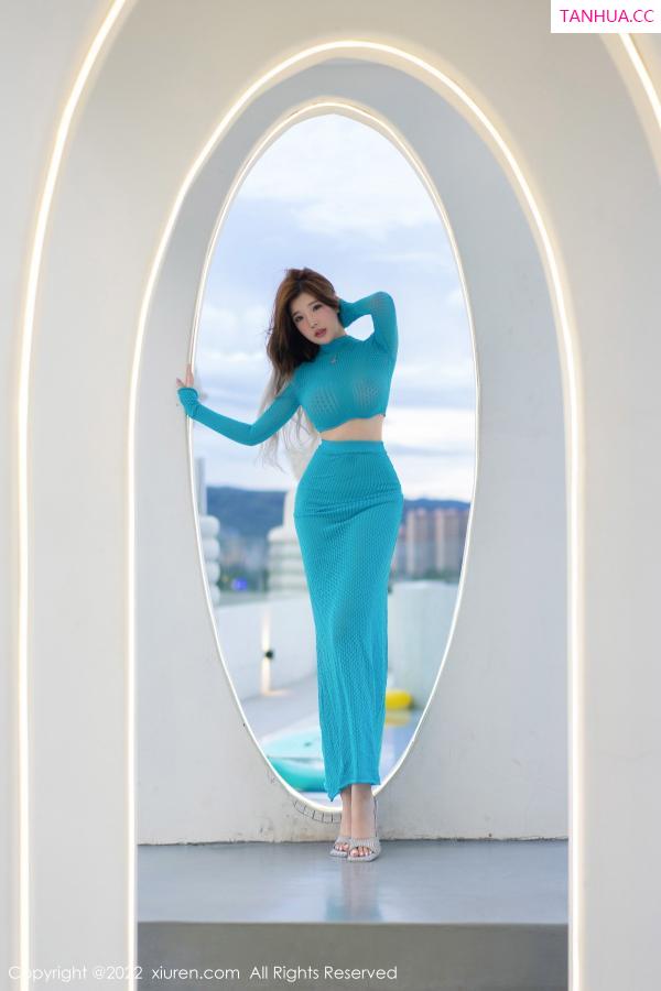 小海臀  [XiuRen]高清写真图 2022.10.20 No.5738 小海臀Rena 西双版纳旅拍第6张图片